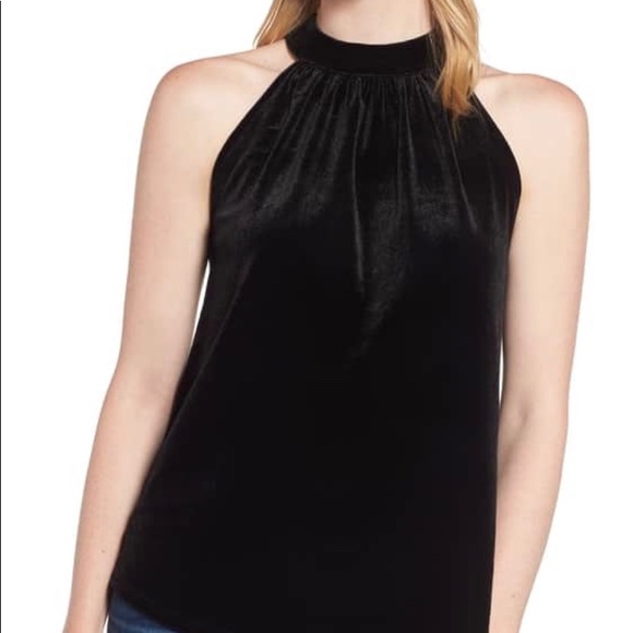 Gibson - Velvet Halter Top - Picture 3 of 6